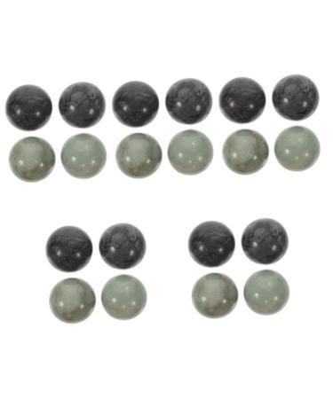 Gleavi 10 sentences ball massage sports stress balls rolls ball fu marble marble bell play tinker for adult fitness balls for the hand round fitness balls tight handicrafts boccia