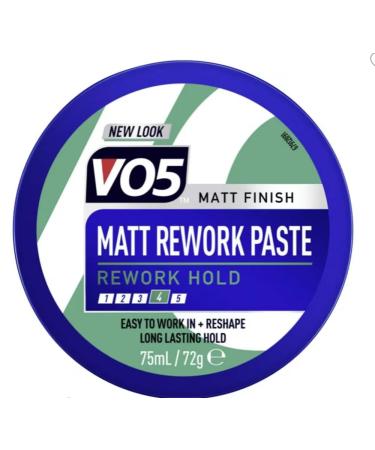 Vo5 Extreme Style Matte Rework Paste 75Ml
