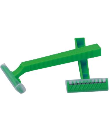 Wilkinson Sword Disposable Razor - Hospital Grade with Retractable Function | Single Edge Green Razor in Dispenser Box - Buy Online on GoSupps.com