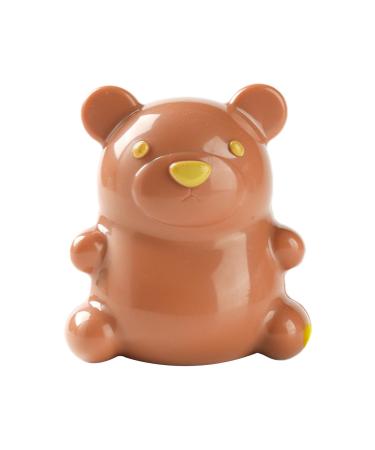 Bear Nail Brush - Finger Nails Scrub Brushes Cute Bear Hand Fingernail Brush Cleaner | Lightweight Fingernail Brush Scrubber Creative Easy To Grasp Soft Bristles Nail Cleaning Brush For Women Brown