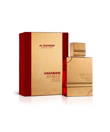 Al Haramain Amber Oud Rouge for Unisex Eau De Parfum Spray, 2 Ounce