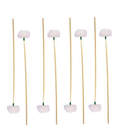 Ipetboom 8pcs Professional Ear Wax Removers Non- Handles and Goose Plumes for Convenient Ear Cleaning and Massaging for Family Use and Travel