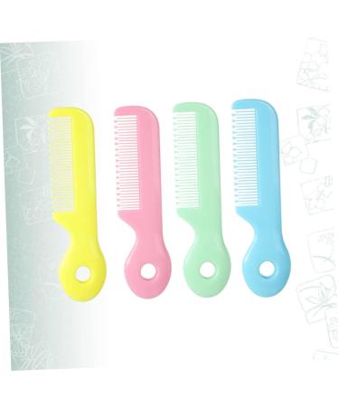 GLSTOY 4pcs Infant Hair Brush and Comb Set | Baby Hair Styling Tools for Newborns | Professional Wire Brushes for Gentle Cleaning - Buy Online on GoSupps.com