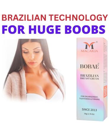 MACARIA Bobae Breast Firming and Lifting Cream Fast Growth Natural Breast Enlargement Breast Cream for Firming Lifting and Push Up Effect - Buy Online on GoSupps.com