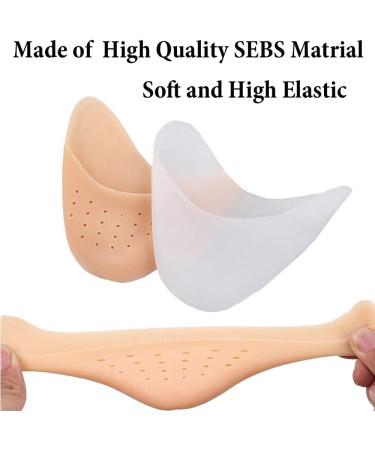 Silicone Toe Protectors | Gel Toe Caps for Pain Relief - Reusable Toe Pads for Women & Men - Buy Online on GoSupps.com