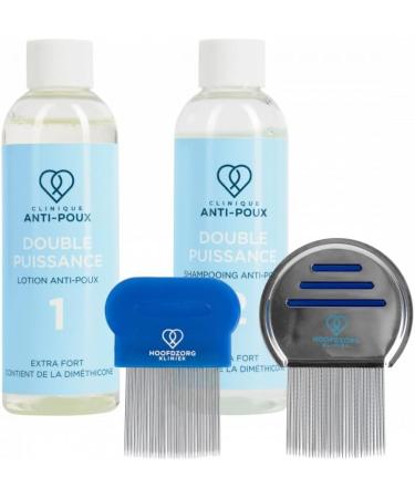Nouveau produit Double puissance avec deux peignes poux - shampoing et lotion anti-poux de qualit - de la clinique - poux de t te et lentes - Buy Online on GoSupps.com