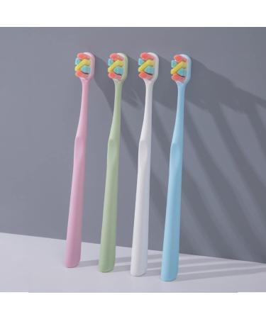 Extra Soft Toothbrush for Sensitive Teeth | Gentle Gum Care | Multi-Colored Soft Bristles for Adults - Buy Online on GoSupps.com