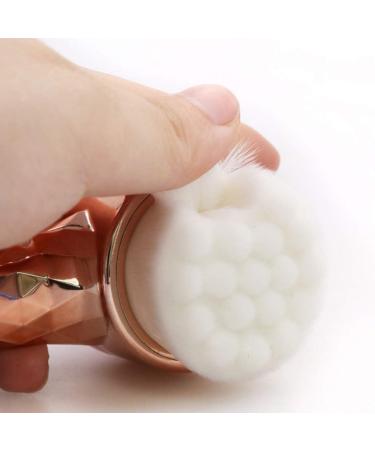 Buy 3D Gradient Blue Facial Exfoliator Brush - Double-Sided Skin Care Tool Pore Cleaner & Massager for Clear Skin - Buy Online on GoSupps.com