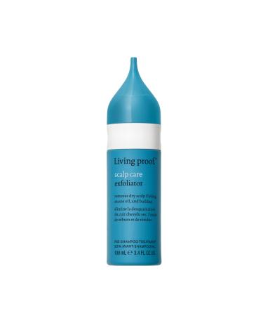 Living Proof Scalp Care Exfoliator (100 ml) Exfoliant nettoyant en profondeur du cuir chevelu limine les pellicules l'huile et les r sidus Traitement pr -shampooing pour cuir chevelu sain et