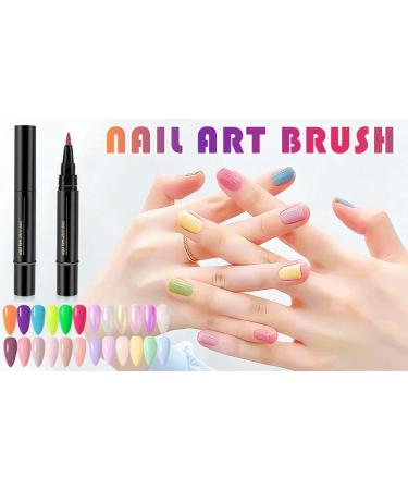  Generisch Gel nail pen set - 5 ml - Quick drying - Long lasting - No UV lamp required - For manicures and nail art - Easy to apply (A) - Buy Online on GoSupps.com