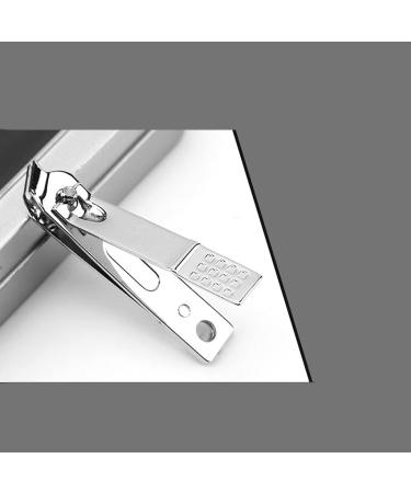 Nail Clippers Set Manicure Pedicure with Built-in Nail File Professional Nail Clippers Set 3 Pieces Ladies and Man Silver - Buy Online on GoSupps.com