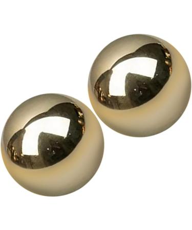 Healvian Brass Gymnastics Balls - 4 Portable Copper Massage Balls for Health & Exercise - Buy Online on GoSupps.com