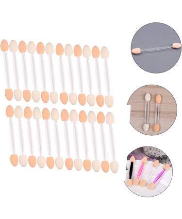 NOLITOY 50pcs Two-color Eyeshadow Brush Eye Shadow Eyeshadow Sponge Makeup Supplies Woman Tool - Buy Online on GoSupps.com