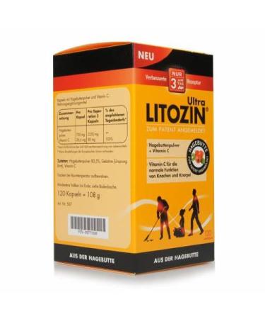 Glattol Litozin Ultra Capsules 120 pcs.**G