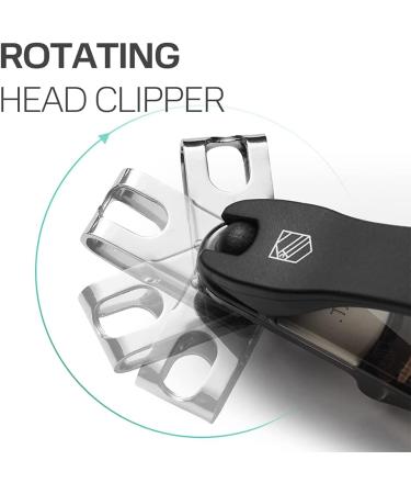 STEINDER Easy Nail Clippers Set - Gift for Dad, Convenient Grip 360, Thick Toe Nail Clippers for Men - Made in Korea - Buy Online on GoSupps.com