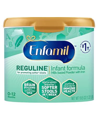 Enfamil Reguline Baby Formula - Soft Stools, DHA & Probiotics, 19.5 Oz Tub - Buy Online on GoSupps.com