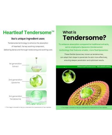 ILSO Heartleaf Tendersome Double Calming Ampoule Ascorbic Acid Niacinamide Soothing serum - Buy Online on GoSupps.com