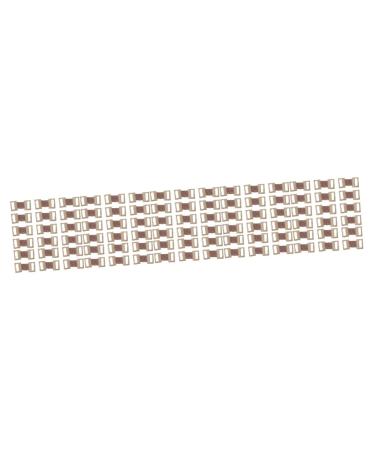 Yardwe 250 Pcs Broken Toe Wraps Fastener Sports Waist Wraps for Stomach Clip Sports Metal Clip Dedicated As Shownx5pcs mediumx5pcs
