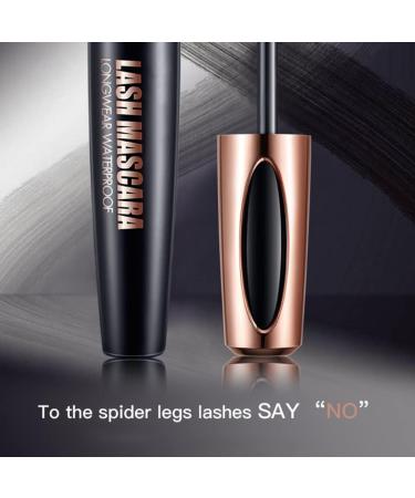 4D Lash Mascara Natural Silk Fiber Eyelash Waterproof Extra Long Lash Eye Makeup Long Lasting 4D lash mascara - Buy Online on GoSupps.com
