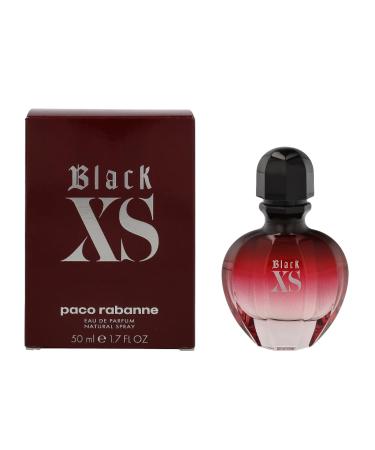 Paco Rabanne Black Xs Fragrance For Women - Floral Woody Musk Fragrance - Notes Of Cranberry Black Violet And Vanilla - Exudes Sophistication - Recommended For Daytime Wear - Edp Spray - 1.7 Oz 1.7 Fl Oz (Pack of 1)
