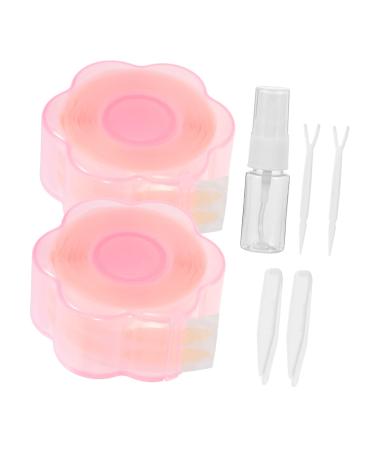 Ipetboom 1 Set Lace Double Eyelid Sticker Lifting Belt Eyelid Lifter Strip Eyelid Tapes Self-adhesive Eyelid Strip Girl Eye Beauty Tapes Invisible Eyelid Tape Girl Double Eyelid Tape Eyes 5.3x5.3cm As Shown