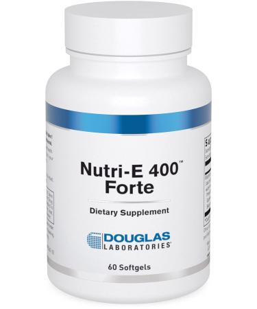 Douglas Laboratories Nutri E-400 Forte | Vitamin E Antioxidant Support for Oxygenation Liver and Immune Function | 60 Capsules