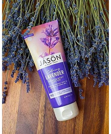 Jason Natural Calming Lavender Hand & Body Lotion - 8 oz Moisturizer - Buy Online on GoSupps.com