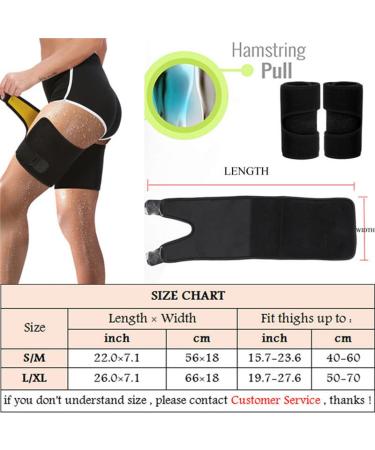 Thigh Trimmer 2-Pack for Maximum Sweat & Enhanced Activeness - Male & Female L/XL - Buy Online on GoSupps.com