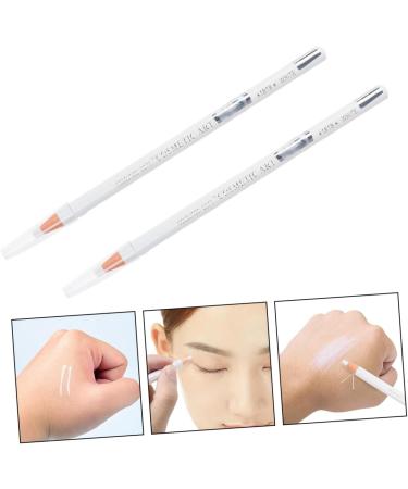 SAFIGLE 2Pcs Waterproof Eyebrow Pencil Brush Pen Define Liner Forehead Pencil For Eyebrow Mapping Eyeliner Makeup Making Esr Pencil - Buy Online on GoSupps.com