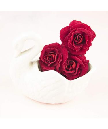 6pcs Wedding Updo Hairpins - Red Rose Hair Sticks U-Shaped Chopsticks for Bride & Bridesmaid - Perfect Hair Accessories - Buy Online on GoSupps.com