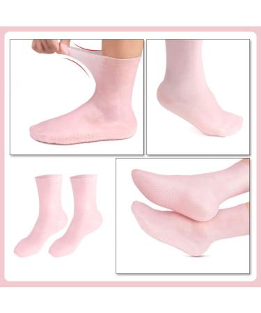 Fomiyes Moisturizing Socks - Spa Quality Foot Care for Cracked Heels | Beach & Wellness Socks for Men & Women | Elastic Comfort 20x10 cm - Buy Online on GoSupps.com