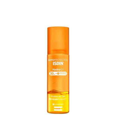ISDIN Fotprotector Hydro Oil LSF 30 (200ml) |2-phase light protection that not only protects the skin from the sun but also promotes tanning