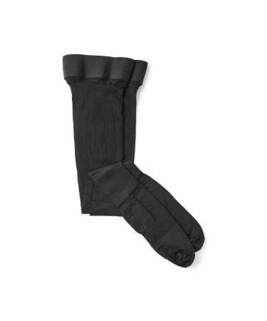 Buy Medline MDS1709EBH Curad Thigh-High Compression Hosiery - Black Size E Pair | International Shipping Available - Buy Online on GoSupps.com