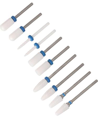 Cuticle Remover Bits High Strength Grinding Polishing Portable Polish Removal Drill Bit with Storage Box for Home for Nail Artist - Buy Online on GoSupps.com