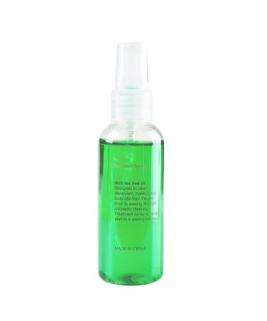 Care before and after growing - wax -after -care spray to calm down - after hair removal spray for bikini zone body arms chest bitong green 60 ml