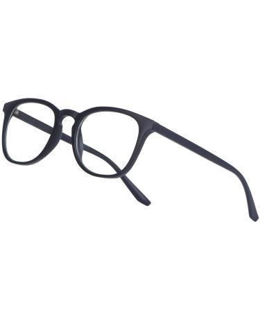 Occffy blue light filter glasses Men's glasses without prescription women Blue Light Glasses Computer Glasses UV Gaming glasses Eye load Reduce OC092 Classic 6918Schwarz Matt