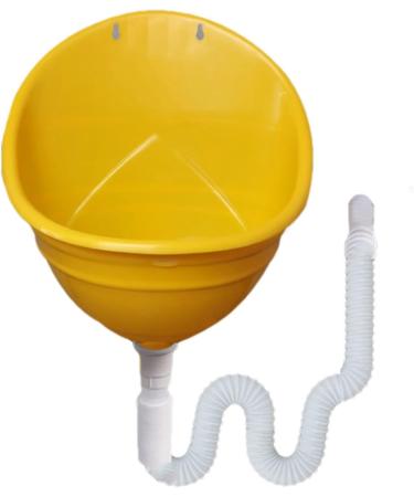 Urine Diverter Toilet - Waterless Urinal for Men | Portable Waterless Urinal for Men Convenient Urinal Diverter Outdoor Toilet Outdoor Camping Urinals for Outdoor Yellow - Buy Online on GoSupps.com