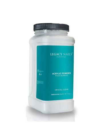 Legacy Nails Professional Crystal Clear Acrylic Powder  Net Wt. 1 lbs. / 16oz. - Mix With Glitter  Pigment and Create Custom Acrylic Nail Extension Colors - Buy Online on GoSupps.com