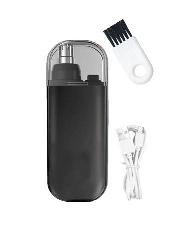 Pikapipy Nose Hair Trimmer 2024 New Nose Hair Trimmer for Men Pikapipy-Portable Nose Hair Trimmer Ipx7 Waterproof Electric Portable Nose Hair Trimmer Rechargeable with Black