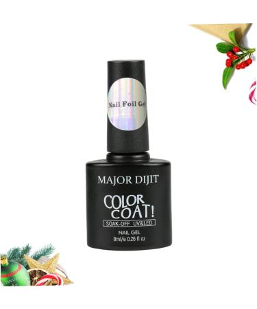 POPETPOP Nail Tips Transfer Nail Foil Sticker Glue Nail Tips Decorations Glue Holographic Nail Stickers Nail Art Foil Glue Artificial Nails Repair Glue Nail Gel Polish Glue Manicure 7*3.3*1cm Black - Buy Online on GoSupps.com