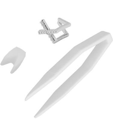 Shop Verdant Touch Gold Plated Metal Letter X Dental Braces | Hip Hop Party Accessories - Buy Online on GoSupps.com