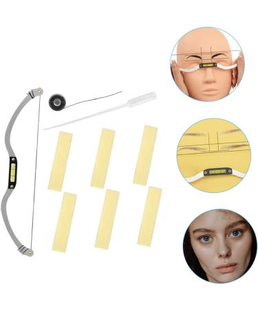 2 sets Eyebrow Kit Professional of Level Shaper Shaping Bow-shaped Measuring Tool Bow Corrector 22.5x4.3cmx2pcs Silverx2pcs - Buy Online on GoSupps.com