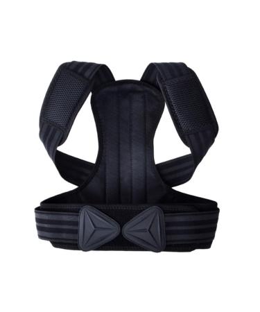 FRCOLOR 1pc Posture Brace Orthotic Shoulder Humpback Straightener Women Posture Corrector Aligators M Black