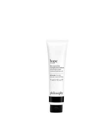 Philosophy hope in a jar skin-resurrection overnight power hydrator - with hyaluronic acid & myramaze plant re-energizes skin for a soft & radiant glow hydrating face moisturizer - 2.5 fl oz