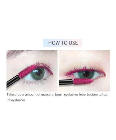 Washable Lengthening & Volumizing Pink Mascara - Waterproof Eye Makeup - Buy Online on GoSupps.com