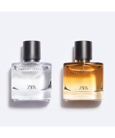 Zara Vibrant Leather and Oud Vibrant Leather Cologne for Men EDP Eau De Parfum Fragrance Set 2x 60 ML (2.03 FL. OZ) - Buy Online on GoSupps.com