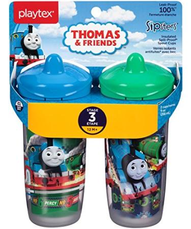 Playtex Sipsters Stage 3 Thomas The Train Sippy Cups - 9 Ounce - 2 Count - Buy Online on GoSupps.com