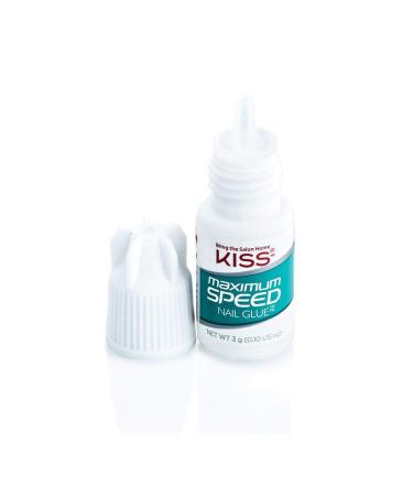 Kiss Maximum Speed Nail Glue BK135 (2 Pack) - Strong Adhesive for Quick Nail Fixes - Buy Online on GoSupps.com