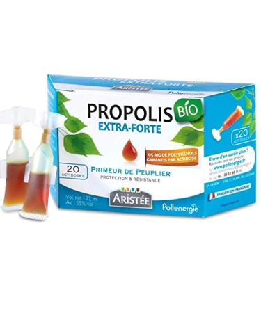 Extra Strong Organic Poplar Propolis - 20 actidoses