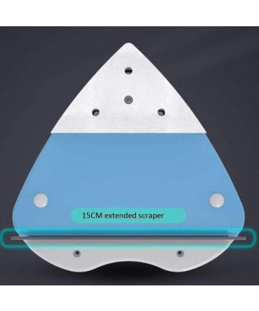 5-Position Adjustable Magnetic Glider Washing Glass Cleaning Brush Comfortable Large Handle Double Sided Magnetic Window Cleaner Internal Water Storage Design - Buy Online on GoSupps.com